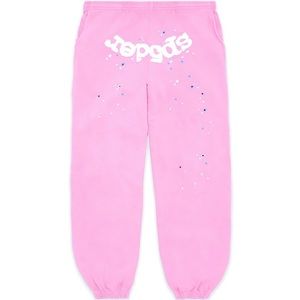 Sp5der pink sweatpants size small and large, great price market is very high